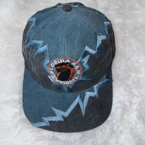 Vintage Florida A&M University Hat Drew Pearson hat faded jagged edge famu